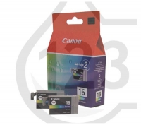 Inktcartridge Canon BCI 16 Color - doosje 2 stuks